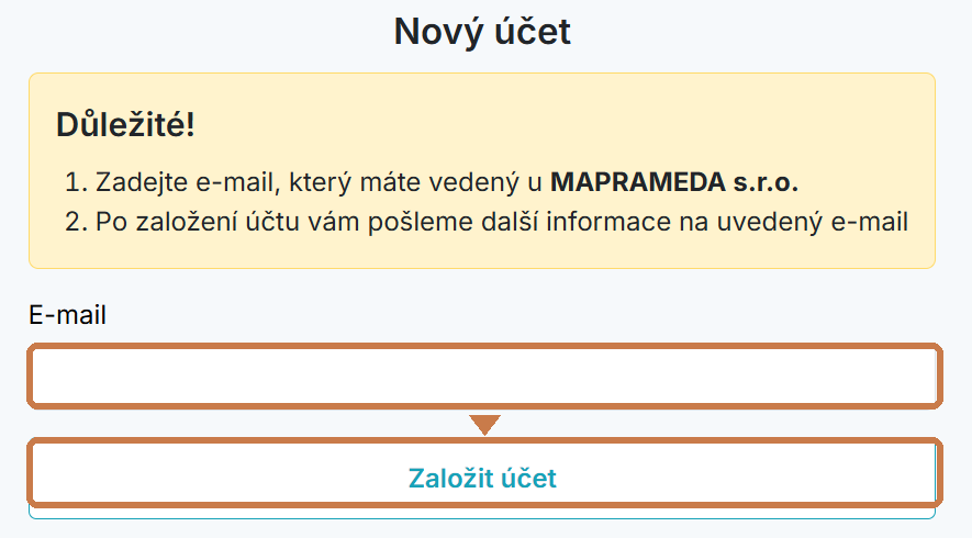 Zadejte e-mail